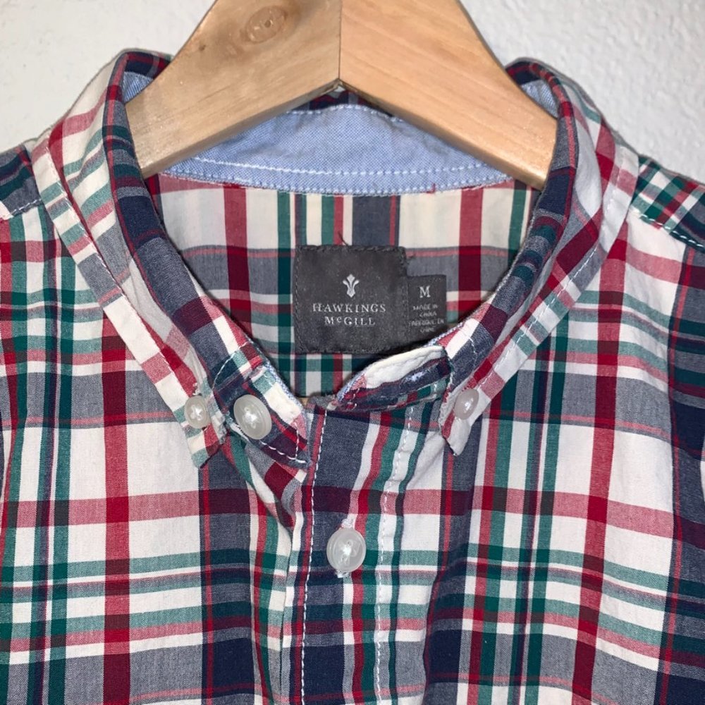 Hawkings McGill Summer Plaid Button Down Shirt